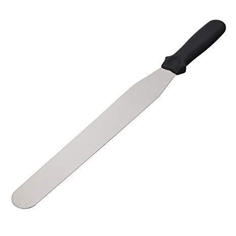 0807 Stainless Steel Palette Knife Offset Spatula for Spreading and Smoothing Icing Frosting of Cake 16 Inch - SkyShopy 0807 Stainless Steel Palette Knife Offset Spatula for Spreading and Smoothing Icing Frosting of Cake 16 Inch - SkyShopy